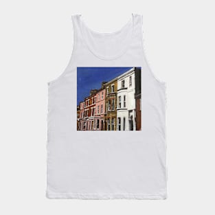 English Seaside, Victorian Houses Tank Top